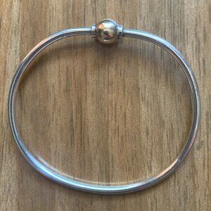 Original Eden Cape Cod Screwball Bracelet - Silver w/gold screwball